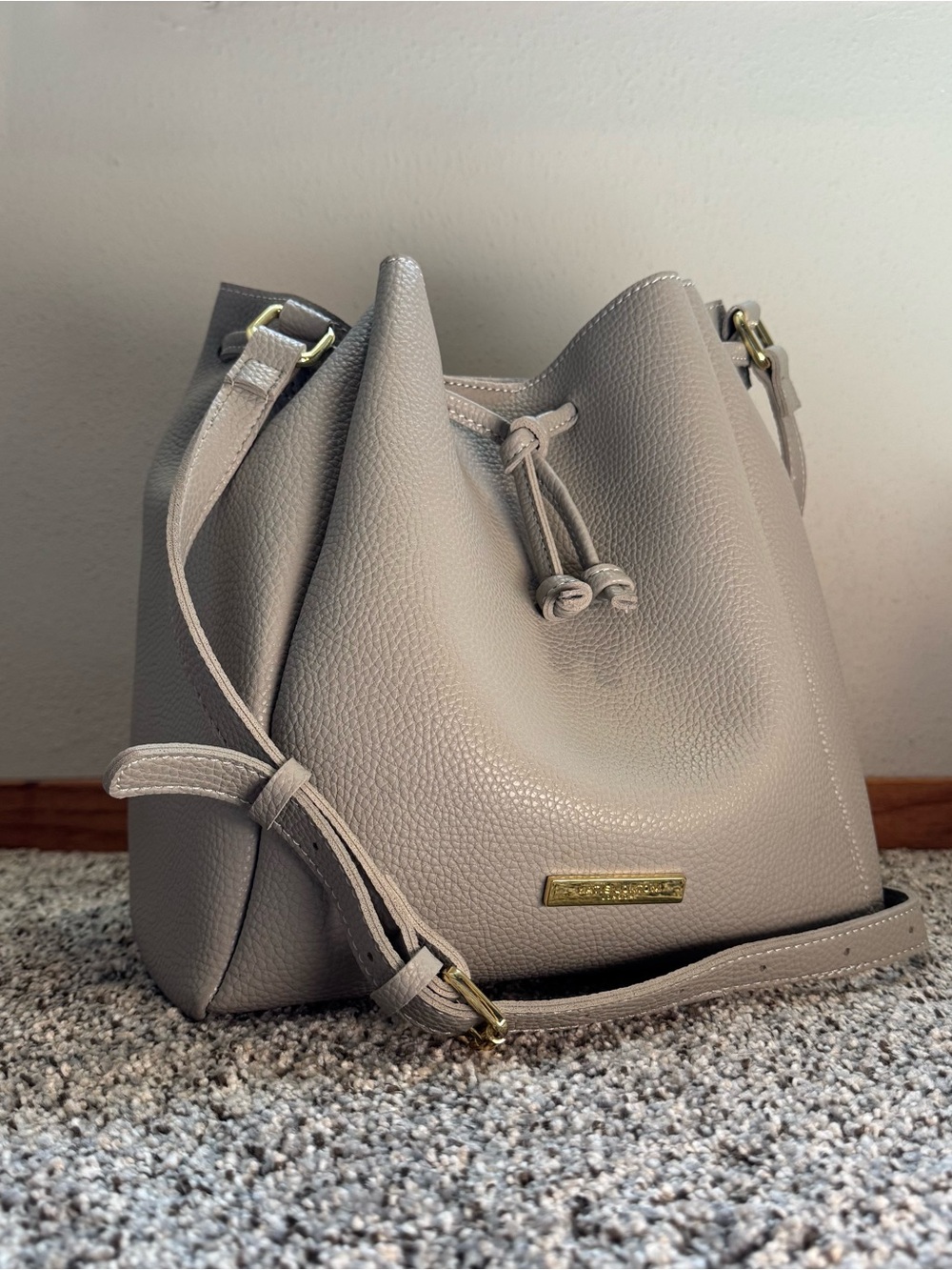 Katie Loxton Gray Bucket Bag